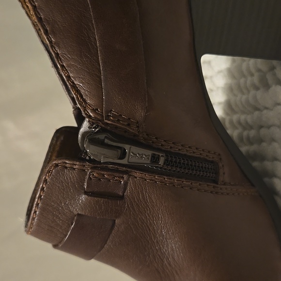 Clarks Bendables Leather Heeled Shooties Siize 9 - Picture 8 of 10